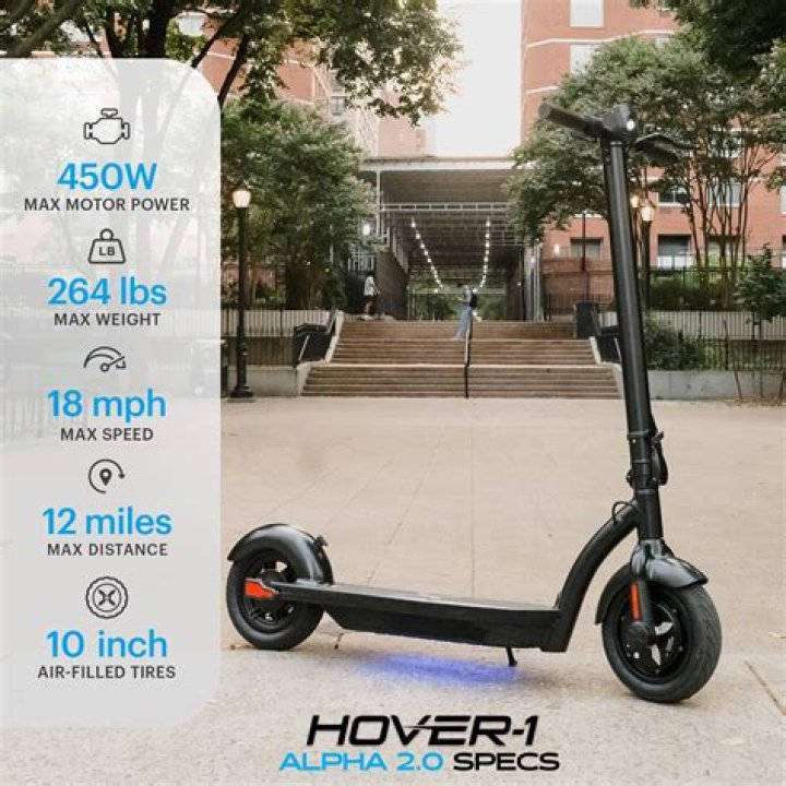 How much does a hover-1 electric scooter cost?