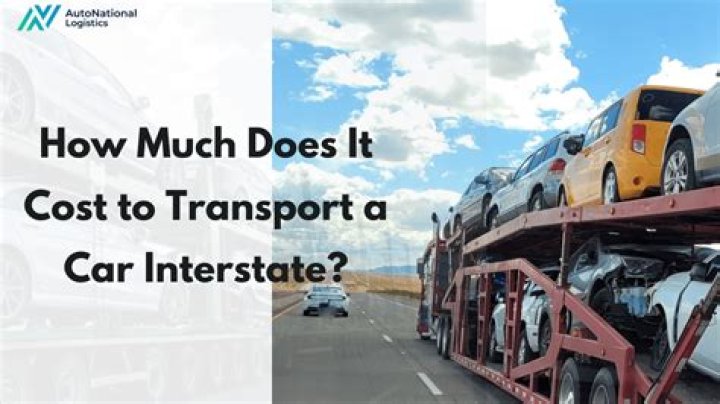 How much does it cost to transport a sofa?