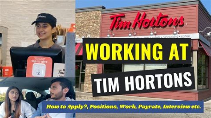 How much does Tim Hortons pay per hour in Ontario?