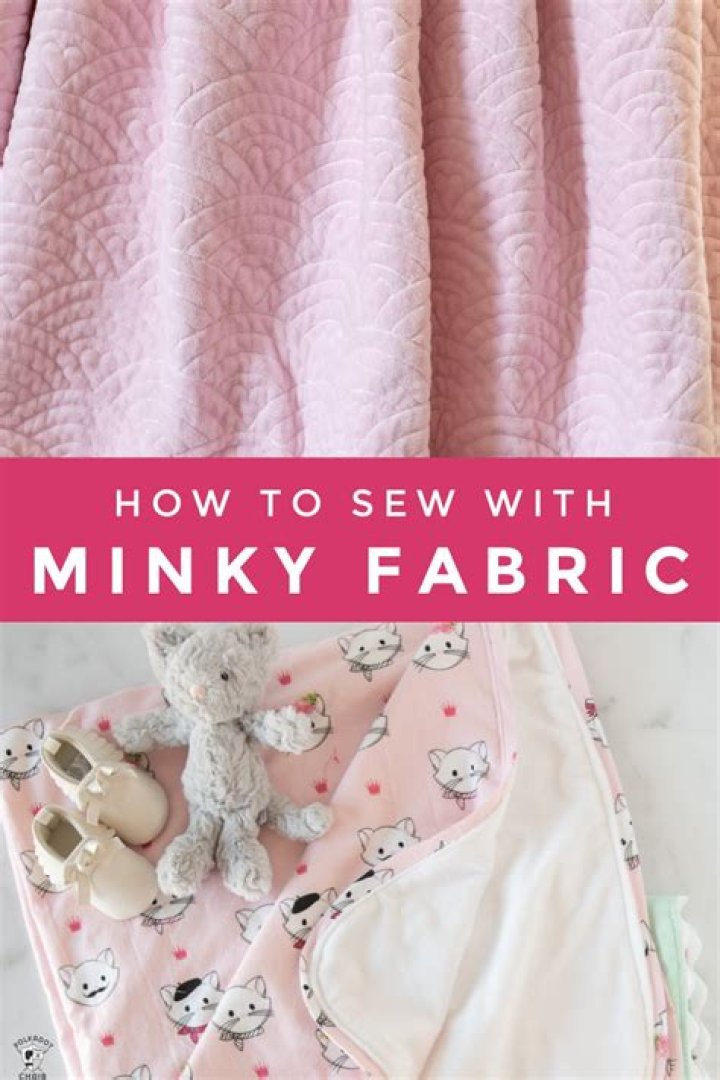 How much fabric do I need for a Minky baby blanket?