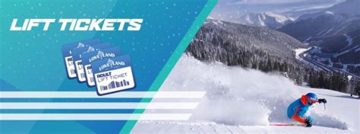How much is a lift ticket in Colorado?