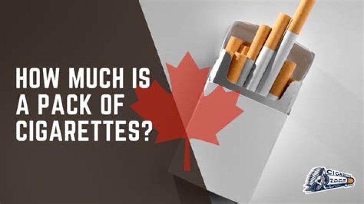 How much is a pack of cannabis cigarettes?