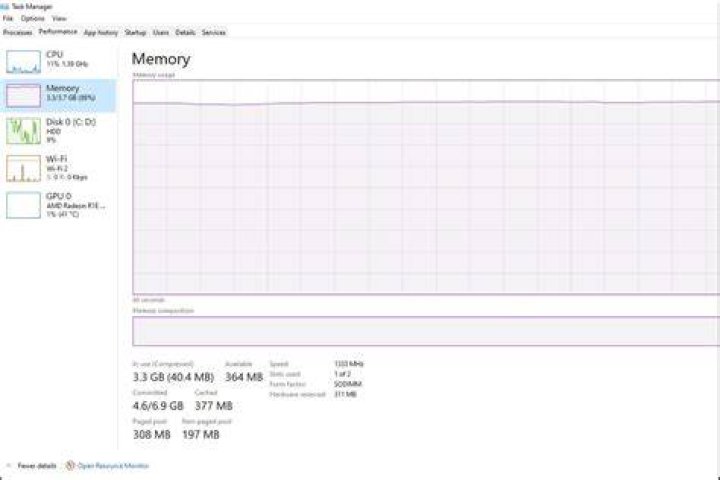 How much memory can a browser use?
