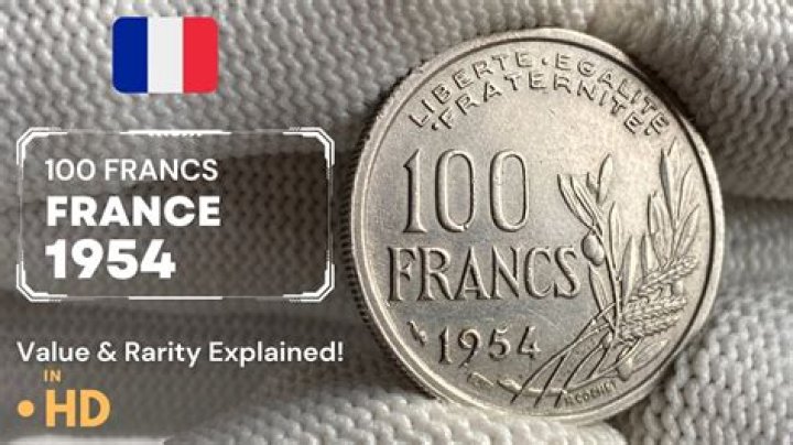 How much was a French franc worth in 1950?