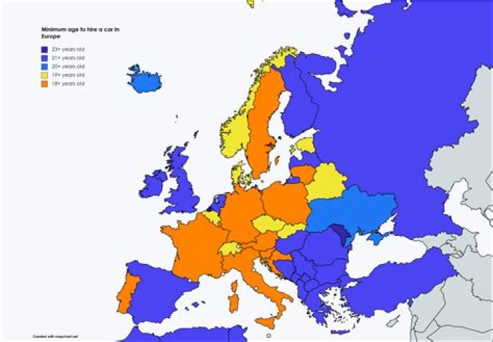 How old do you need to be to rent a car in Europe?