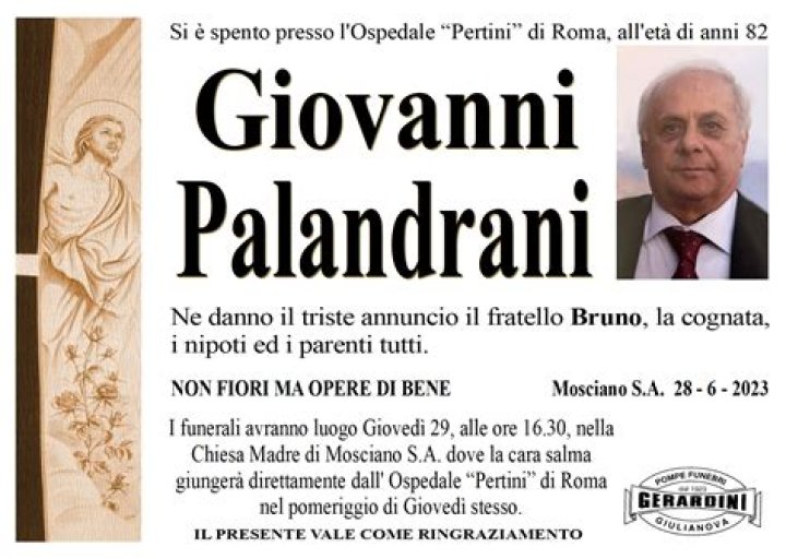 How old is Giovanni Palandrani?