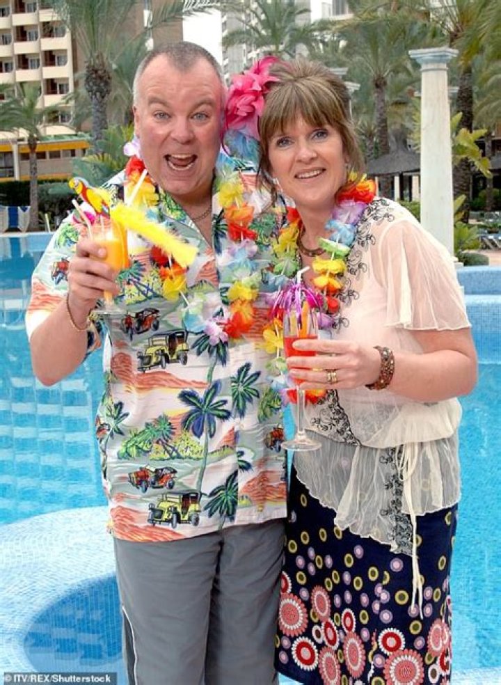 How old is Michael Garvey from Benidorm?