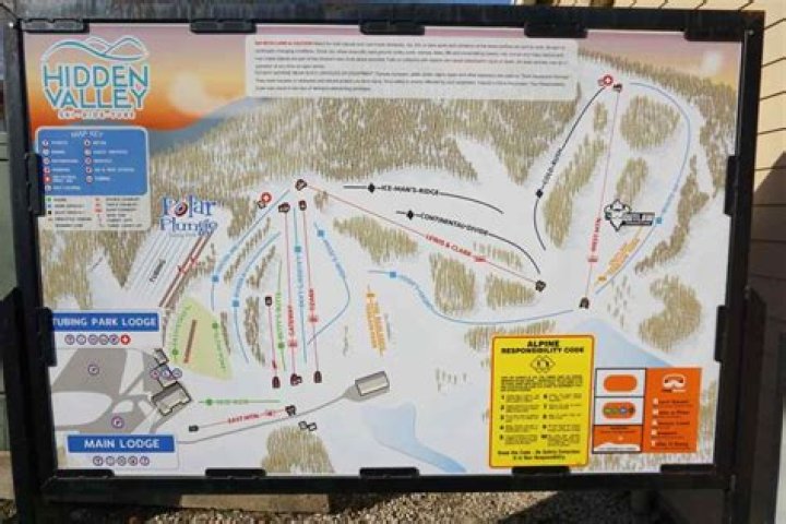 How tall is Hidden Valley ski?