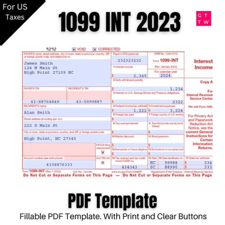 Is 1099 int the same as 1099 R?
