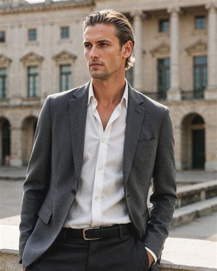 Is a black suit business casual?