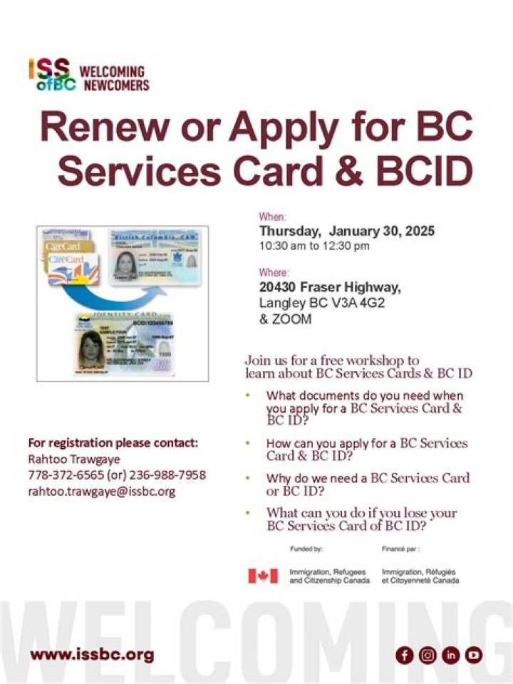 Is Bcid same as BC Services Card?