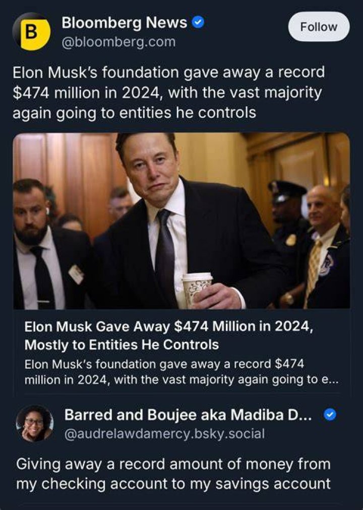 Is Bloomberg giving away his money?