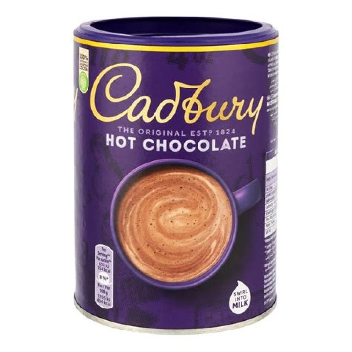 Is Cadbury hot chocolate dairy free?