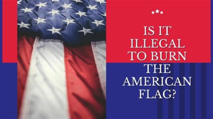 Is it against the law to throw away an American flag?