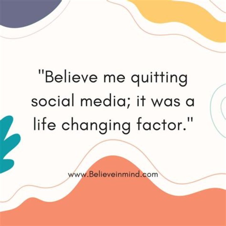 Is it better to live without social media?
