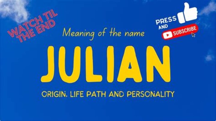 Is Julian a Greek name?