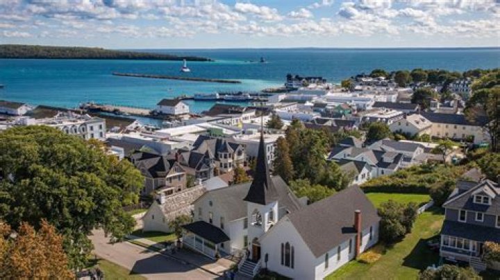 Is Mackinac Island man made?