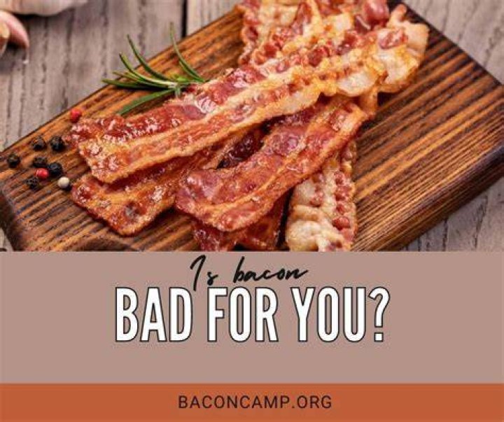 Is overcooked bacon bad for you?