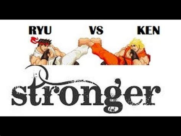 Is Ryu stronger than Ken?