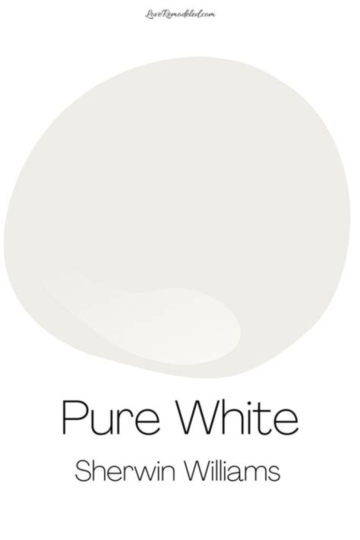Is Sherwin Williams pure white warm or cool?