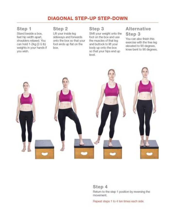 Is stepping up and down good exercise?