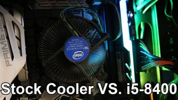 Is stock cooler enough for i5 9400f?