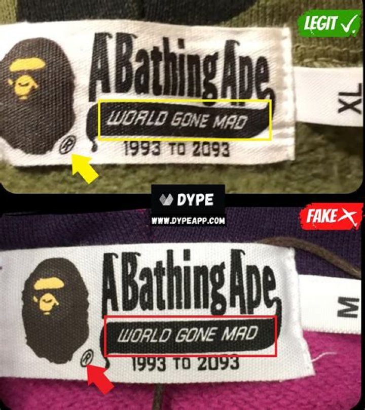 Is the BAPE website real?