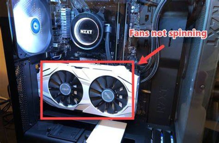 Is the graphics card fan supposed to spin?