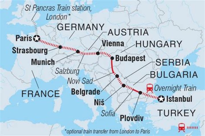 Is there a train from Istanbul to Paris?