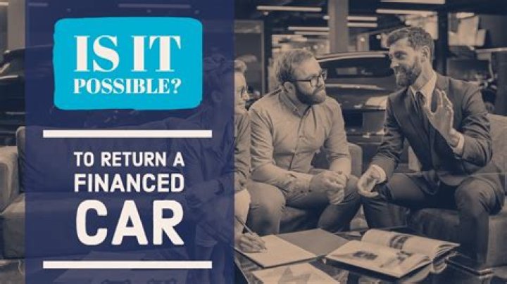 Is there a way to get rid of a financed car?