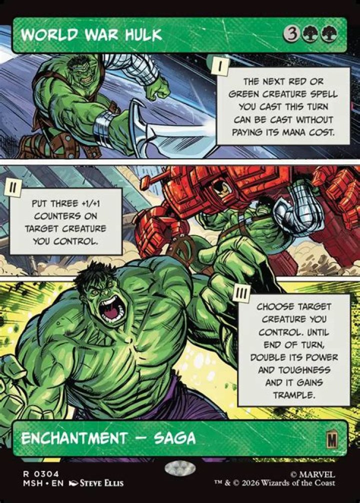 Is there a World War Hulk cartoon?