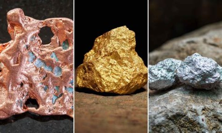 Is there gold in copper ore?