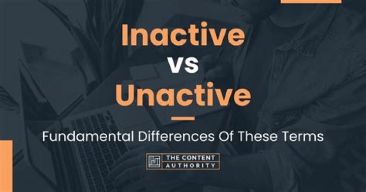 Is unactive a word?