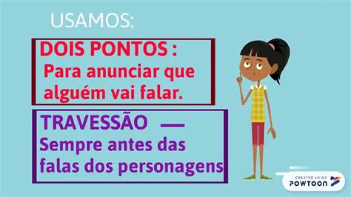 Quando usar o travessão e dois pontos?