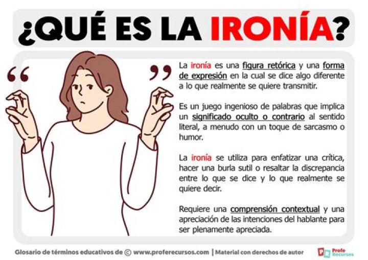 ¿Qué es la ironía?