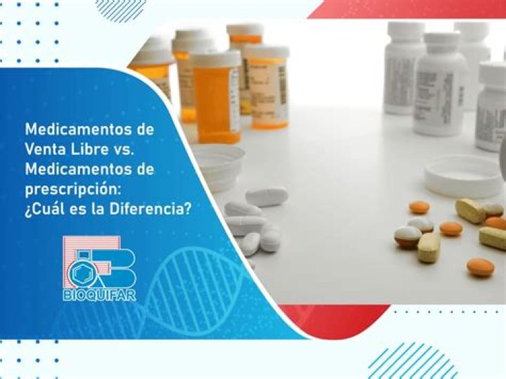 ¿Qué medicamentos son de venta libre?