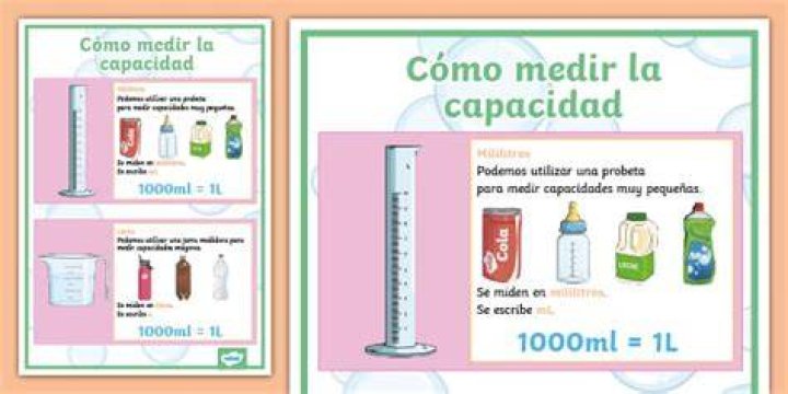 ¿Que se puede medir con un litro?