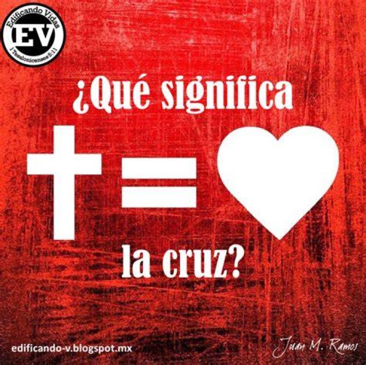¿Que simboliza la cruz?