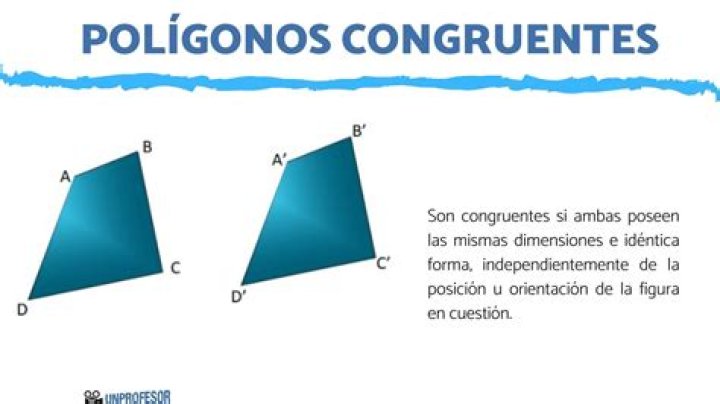 ¿Qué son los lados congruentes?