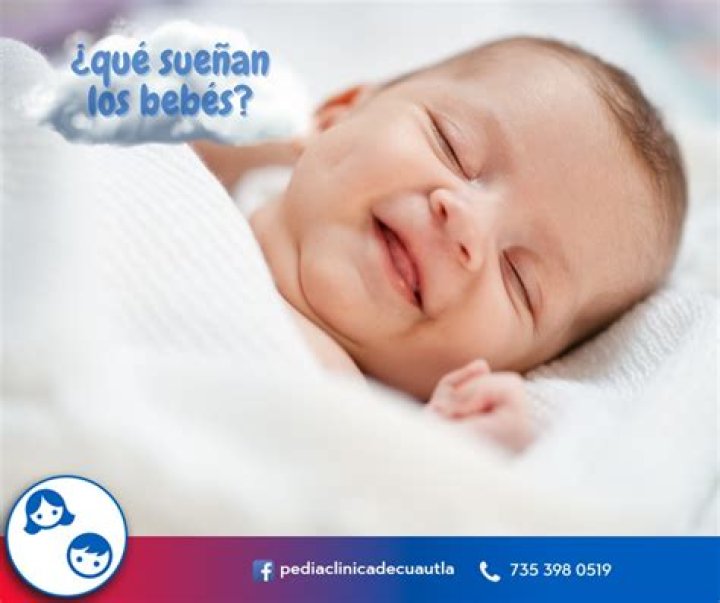 ¿Qué sueñan los bebés cuando duermen?