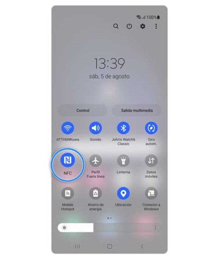 ¿Qué teléfono Samsung tiene NFC?