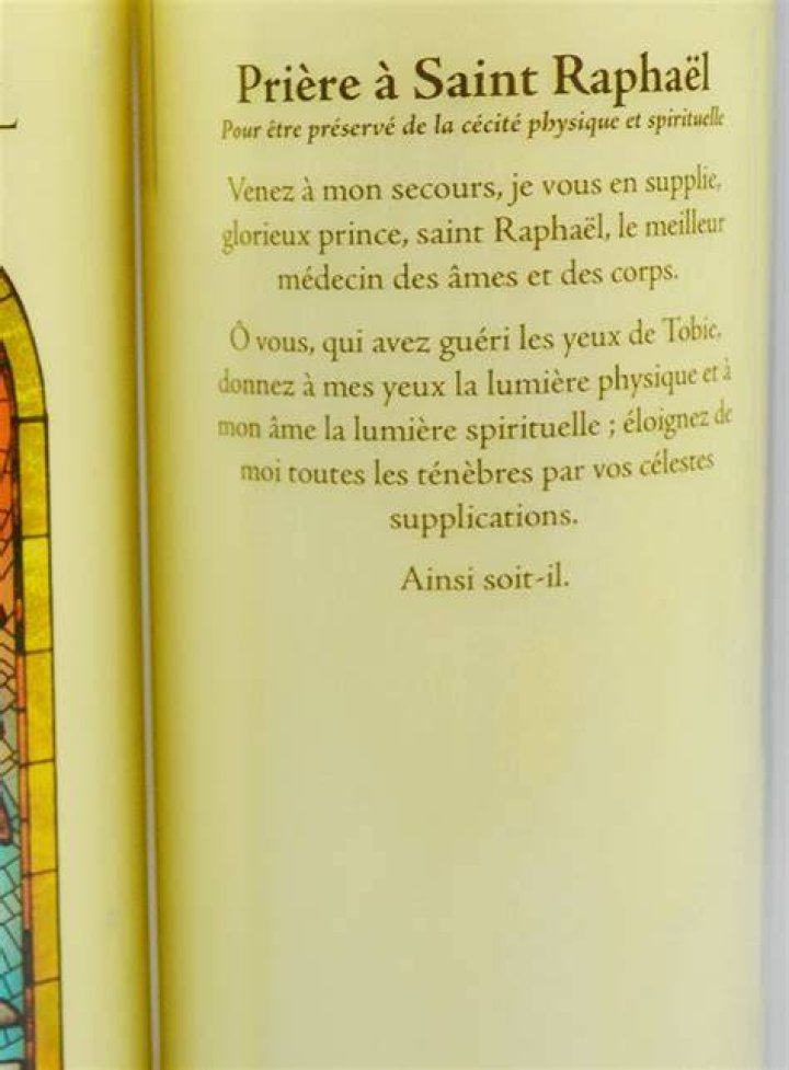 Quel saint prier pour la guérison des yeux ?
