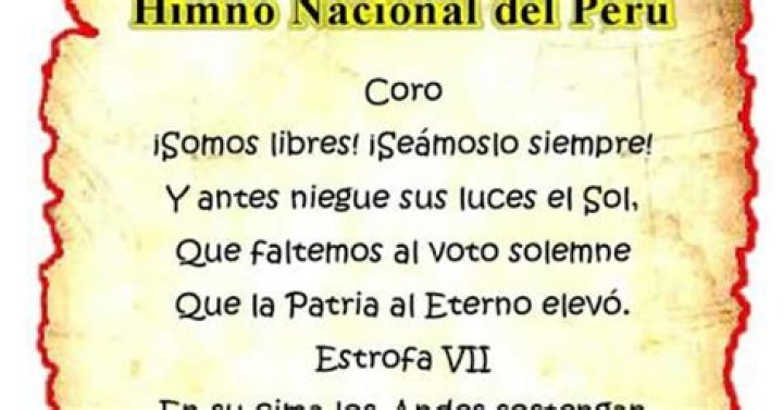 ¿Quién cantó por primera vez el himno?