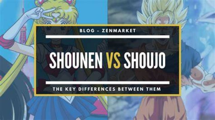 What's the difference between shounen and shoujo?