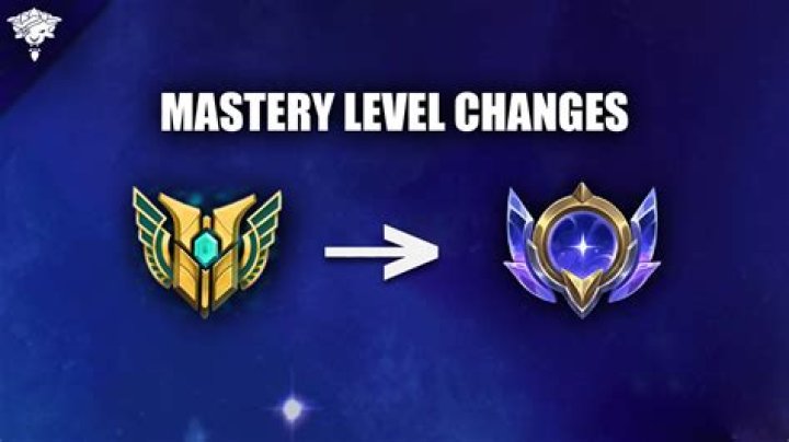 What's the highest mastery level in LoL?