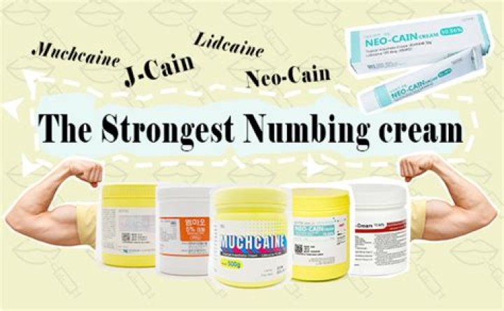 What's the strongest numbing cream?
