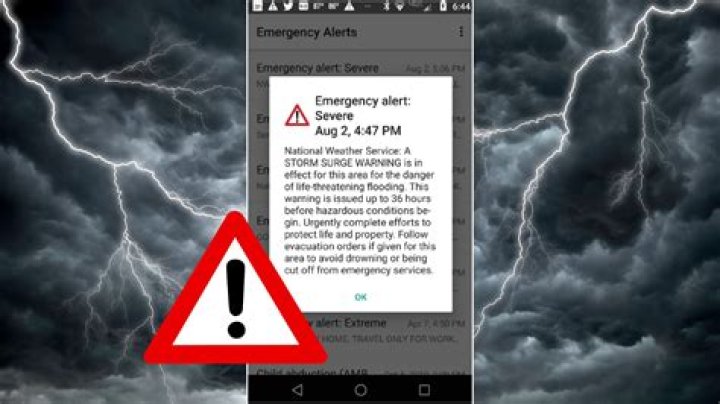 What are emergency alerts on Android?