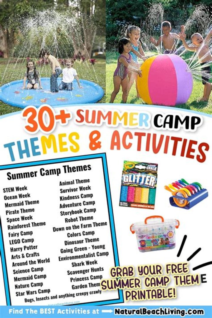 What are some summer camp themes?