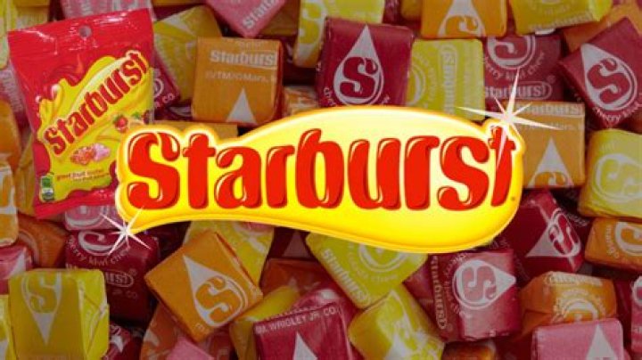 What are starbursts made of?