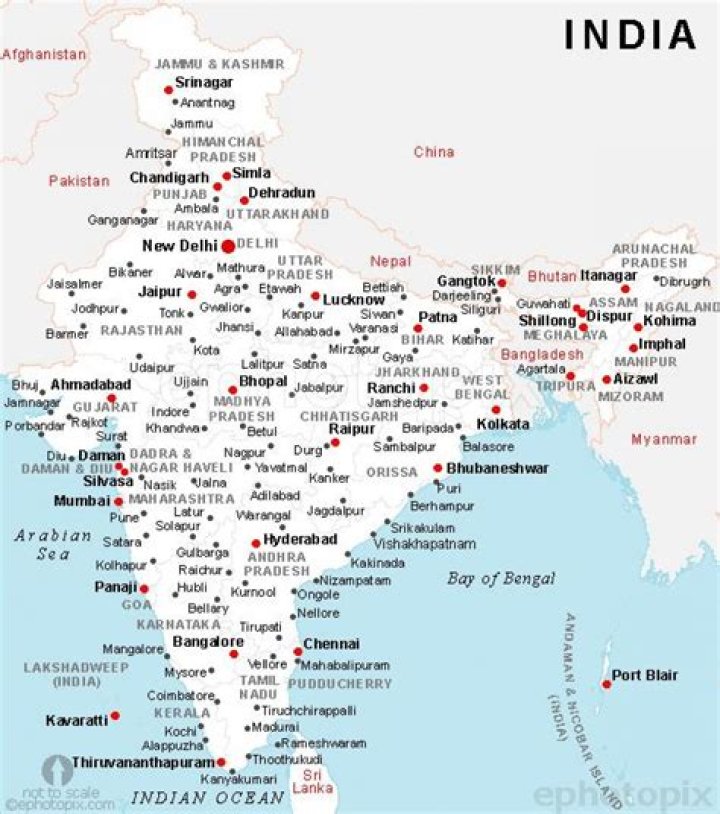 What are the cities in North India?